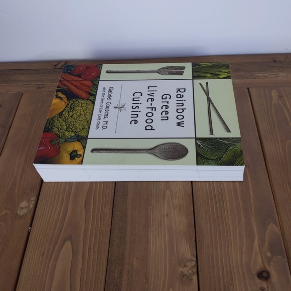 Rainbow Green Live-Food Cuisine by Gabriel Cousens M.D. 2003 Paperback - Picture 3 of 11